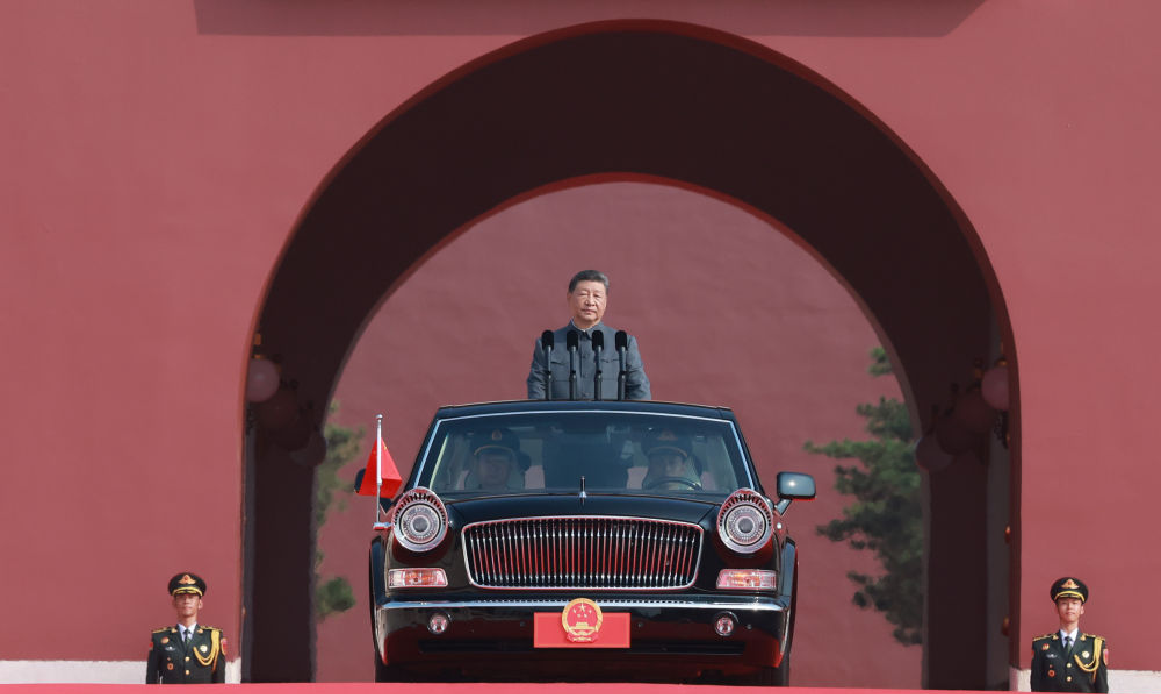 纪念中国人民抗日战争暨世界反法西斯战争胜利80周年大会在京隆重举行 天安门广场举行盛大阅兵仪式 习近平发表重要讲话并检阅受阅部队