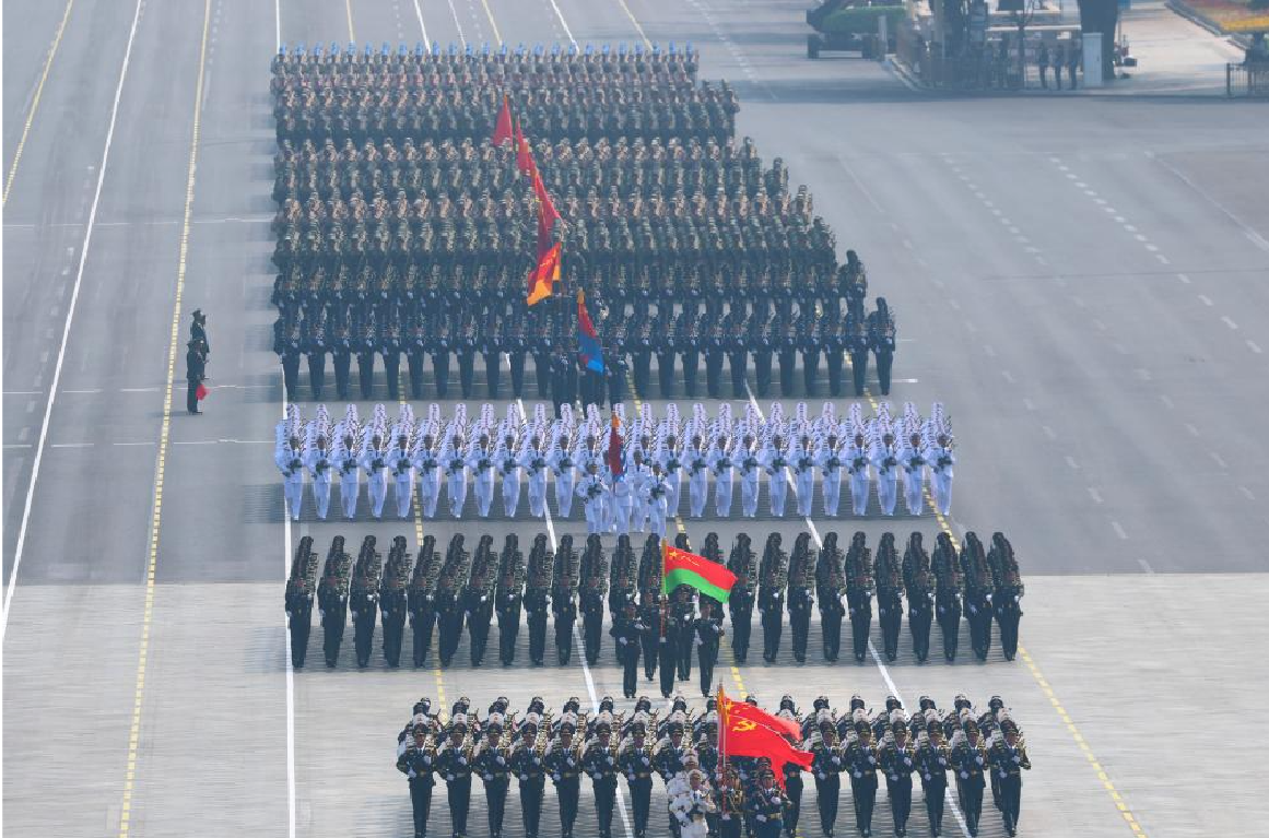 纪念中国人民抗日战争暨世界反法西斯战争胜利80周年大会在京隆重举行 天安门广场举行盛大阅兵仪式 习近平发表重要讲话并检阅受阅部队