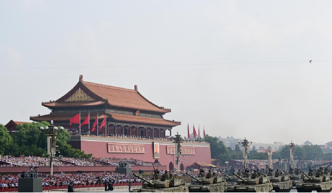 纪念中国人民抗日战争暨世界反法西斯战争胜利80周年大会在京隆重举行 天安门广场举行盛大阅兵仪式 习近平发表重要讲话并检阅受阅部队