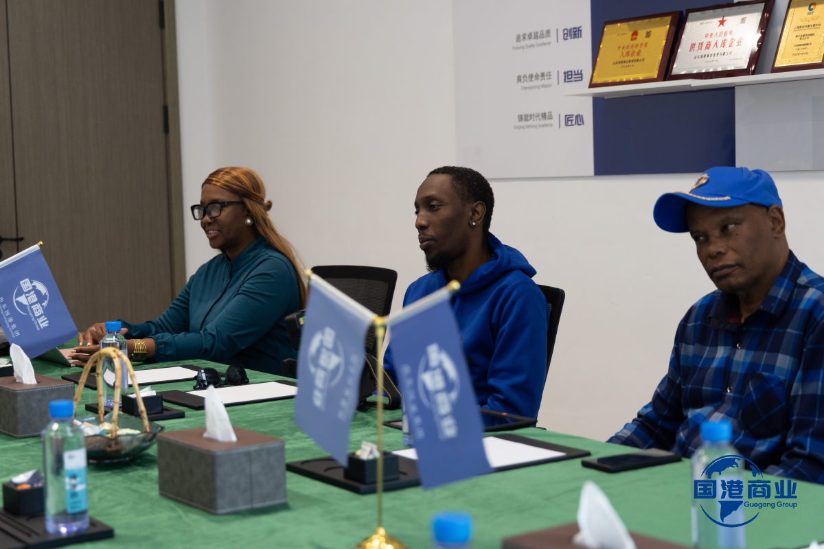 山东国港商业集团高质量接待玛丽参赞一行推动国际合作迈向新台阶 